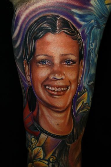Mike Demasi - Color Portrait Tattoo